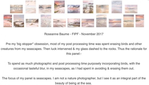 Roseanne Baume - FIPF Panel