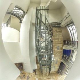 Guggenheim Museum, Bilbao. Atrium