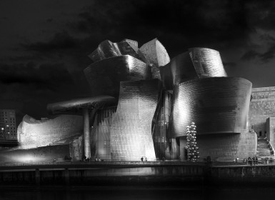 Guggenheim Museum, Bilbao B&W