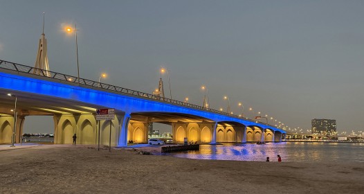 Dubai at night