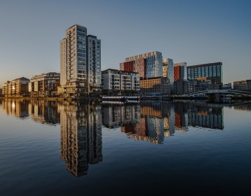 Sunrise Grand canal Dock
