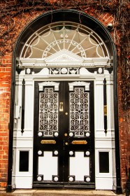 Black & White Door by Pat Divilly