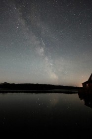 Milky Way, over Ilen River, West Cork