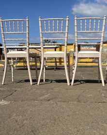 Three chairs for Madeira!