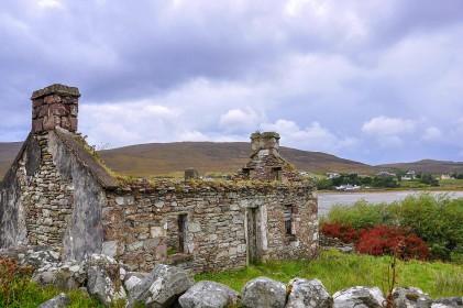 "Ruin On Achill Island"
