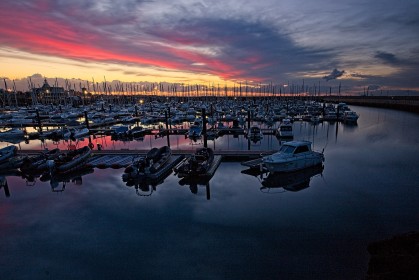 Sunset - Dun Laoghaire Marina