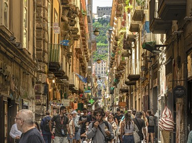 A Street in Napoli