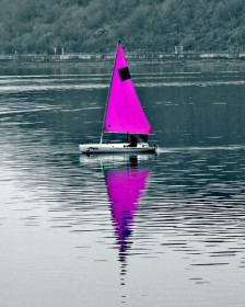 Sailboat by Hilda McInerney