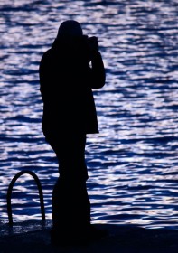 Photographer Silhouette by John Brew