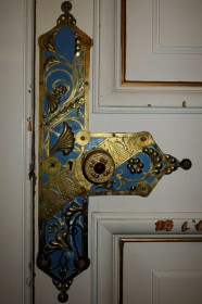 Door Ornamentation in Grand Lodge Room by John Brew