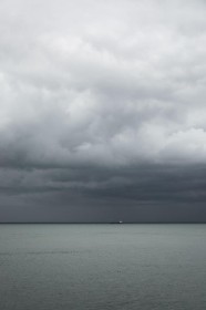 Rain at Sea by David Sisk