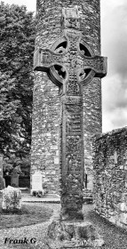 Monasterboice Cross & Tower by Frank Gaughan
