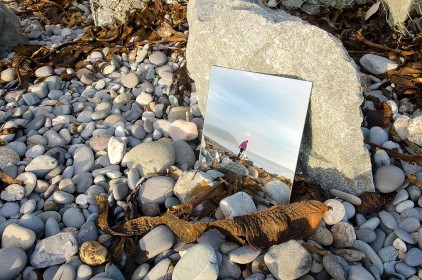 Highly Commended: Beach Reflections by Ann O'Dwyer