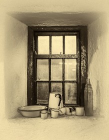Mill Window by Jean Hartin