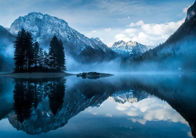 Highly Commended: Blue Mist by Colin Ball