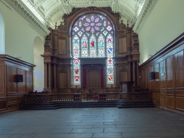 Chapel Interior by Jean Hartin