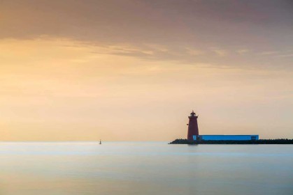 3rd: Poolbeg Sunrise by Janet Wippell