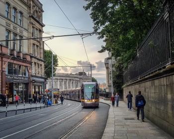 Grafton Street Luas by Rory Wallace