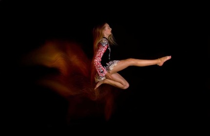 Highly Commended: Lucy Lou Jumping by David Sisk