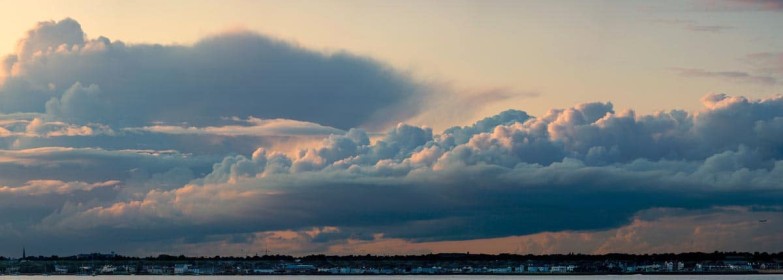 Clouds over Clontarf by Wendy Hannan
