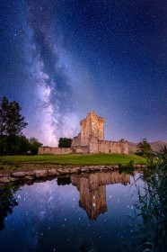 Highly Commended: Ross Castle Milky Way by Paul O'Brien
