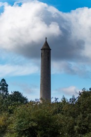Glasnevin Cemetery Tower by Pat Divilly