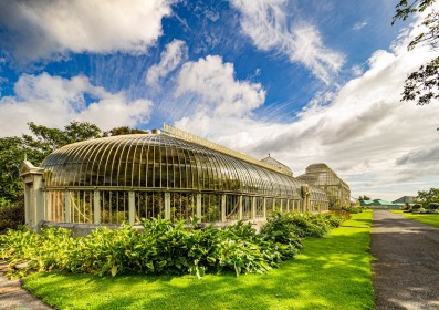 Wide Angle view of Glasshouse by Peter Brennan