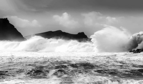 Dingle Storm and the Fear Marbh by Frank Gaughan