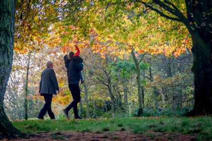 Highly Commended: Autumn Walk by Frazer Meredith