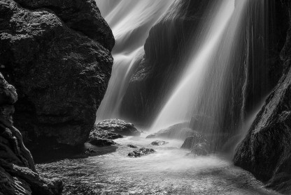 Highly Commended: Powerscourt Waterfall by David Whitaker