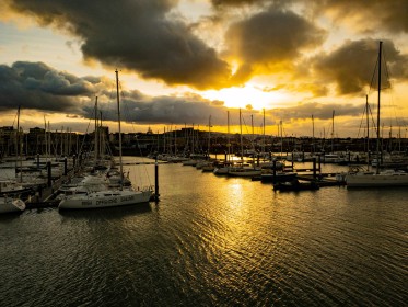 Marina Sunset by Pat Divilly