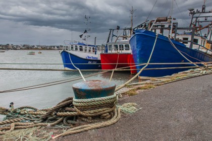 Fishing Boats by Pat Divilly