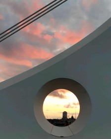 Beckett Bridge Sunset by Aoife Carty