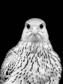 Gyrfalcon by Jerome Fennell