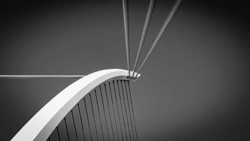Samuel Beckett Bridge by Enda Magee