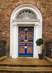 Colourful Door by Pat Divilly