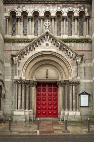 St Ann's Church Entrance by Sylvia Hick