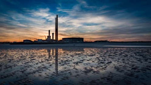 Highly Commended: Poolbeg Reflection by Ken Dobson