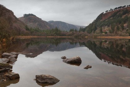 Glendalough Reflections by Jean Clarke