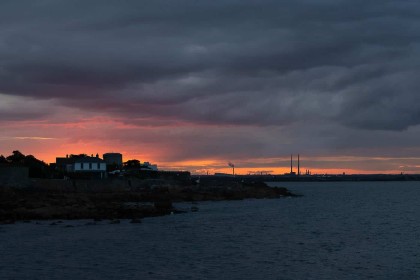 Dalkey Sunset by Eithne O'Leary