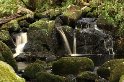 Glencree Waterfall by Bob Acton