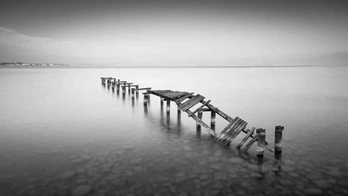 Highly Commended: Abandoned Pier by Ken Dobson