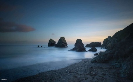 Ballydwan Beach at Sunset by Frank Gaughan
