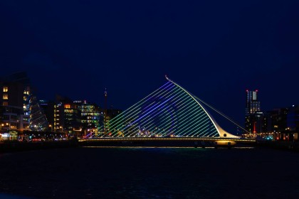 Samuel Beckett Bridge by Eithne O'Leary