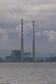 Poolbeg Chimneys by Eithne O'Leary