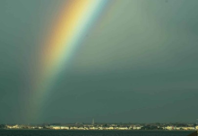 Rainbow at Bull Island by Pearl Walsh