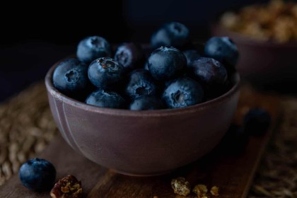 Highly Commended: Moody Blueberries by Julie Quinn
