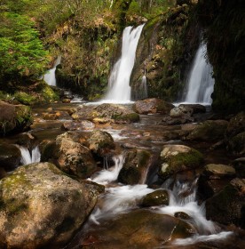 Coolalingo Waterfall by Trevor Stafford